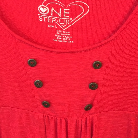 ❤️3 for $10 Item❤️ Empire Waist Shirt - Size Large - Picture 2 of 4